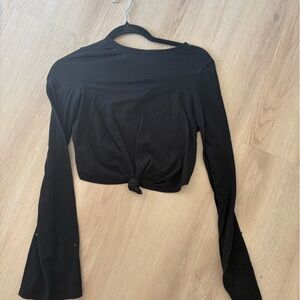 Urban Outfitters Black Crop Top